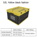 53L Yellow Black Mode Folding Box mit Abdeckung